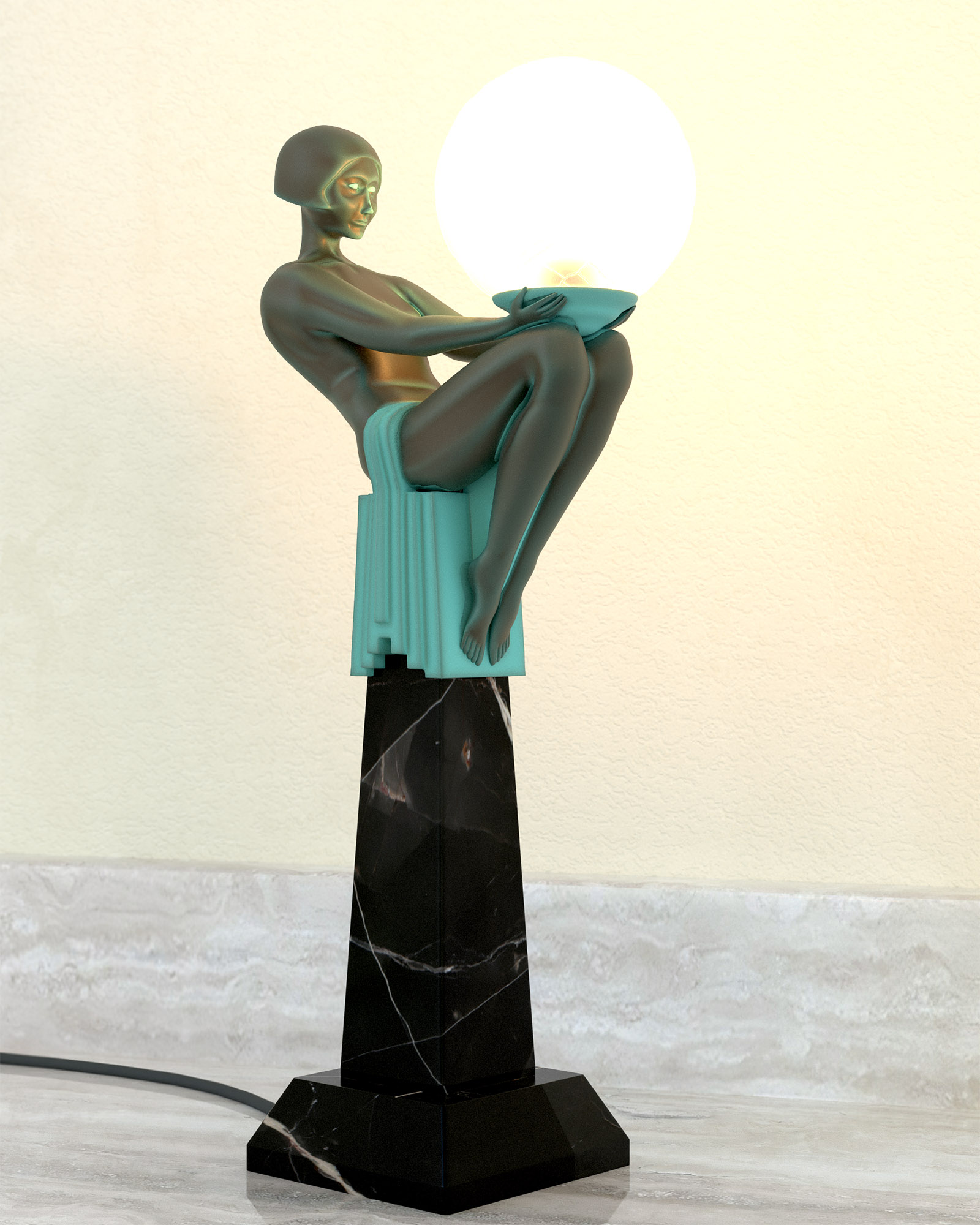 Art Deco Lamp