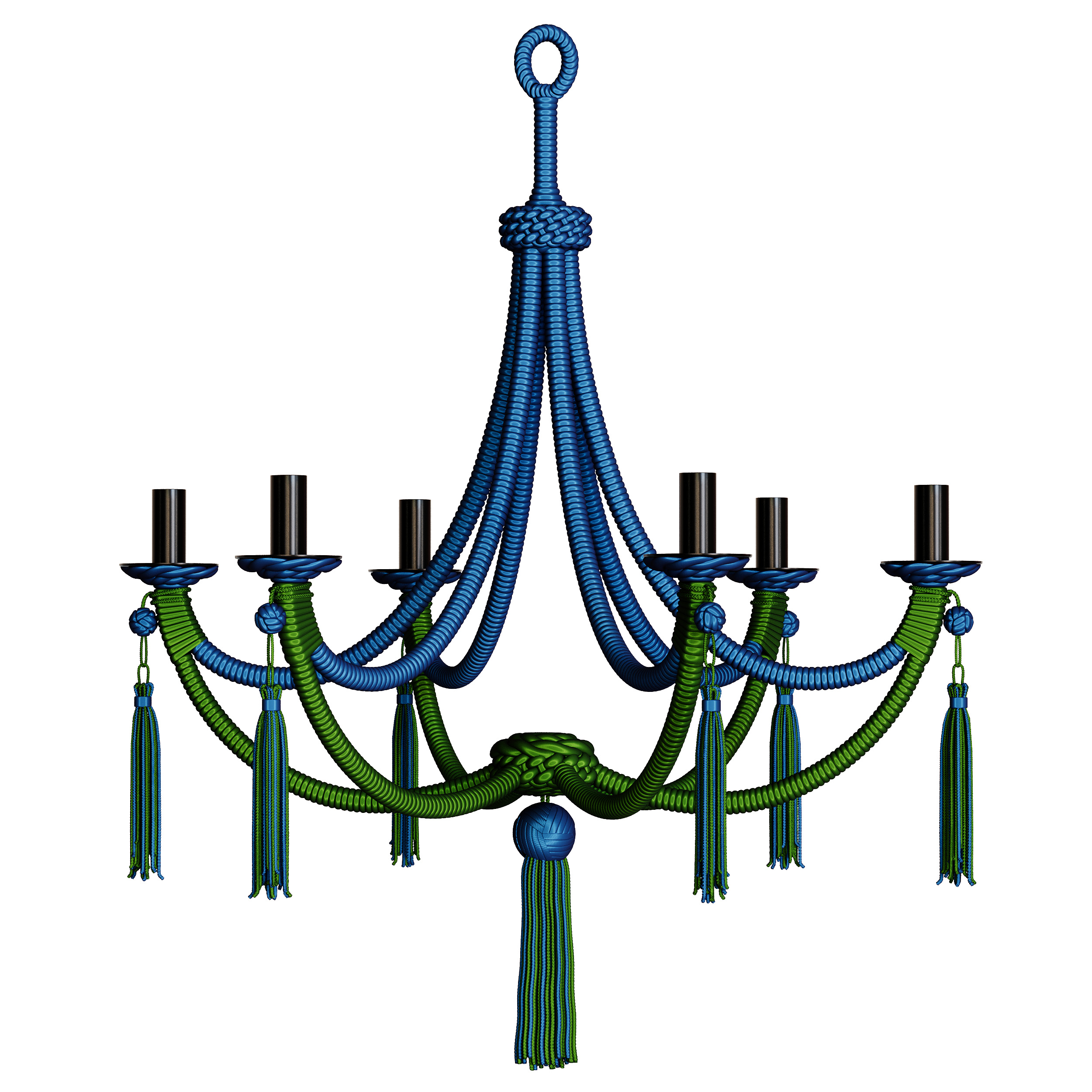 Wrapped Chandelier